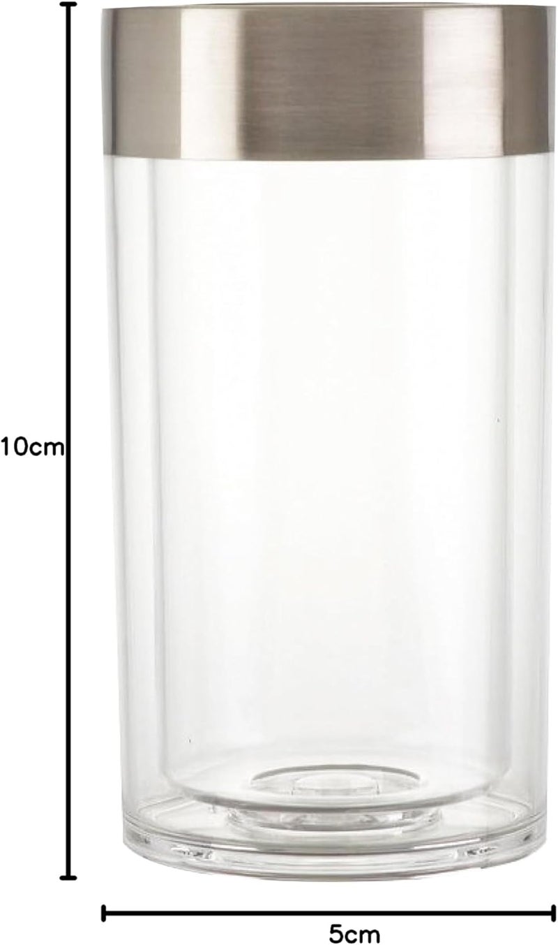 زيلر 27353 201/12 × 22 × 5 سم مبرد نبيذ بلاستيك/ستانلس ستيل - Image 4