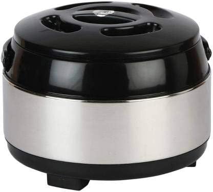 - Stainless Steel Casserole Hot Pot for hot Meal| chapati| Curry| roti (2000ML) - Image 1