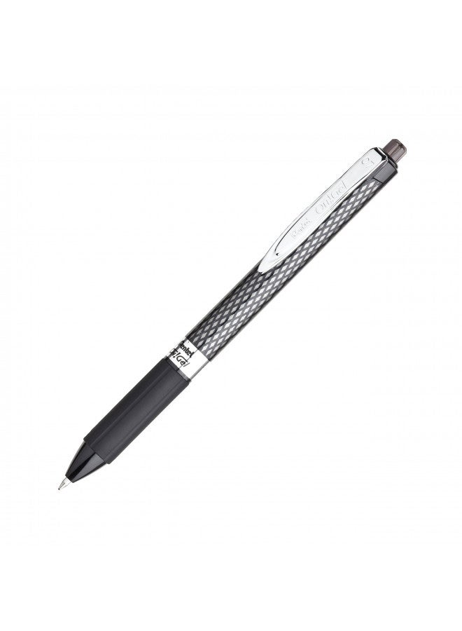Pentel Oh! Gel Pen, Refillable, Medium, Black Ink (K497-A)
