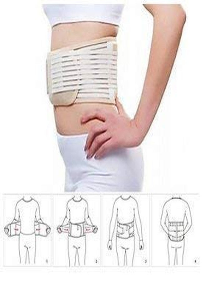 FAYBY Nylon Waist Belt For Back Pain Relief|Lower Lumber Support Back Pain Relief Belt For Men, Women (Multicolor) - Image 4