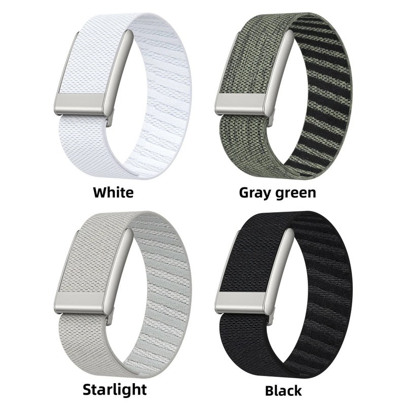 Y&D Replacement Bicep Stripe Strap for Whoop 5.0 – Luxe Nylon Watch Band, Adjustable Fitness Tracker Accessory to Replace the Watch Strap - Image 4