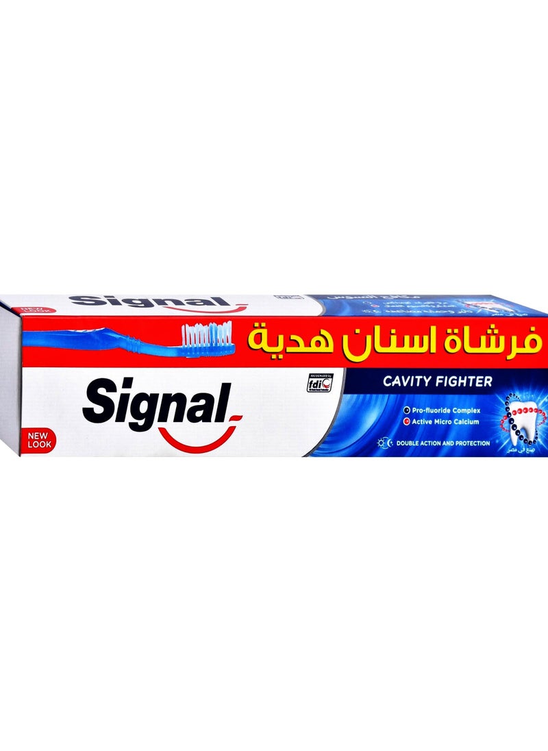 Signal - Signal Toothpaste 120 Ml + Toothbrush Free - Image 1