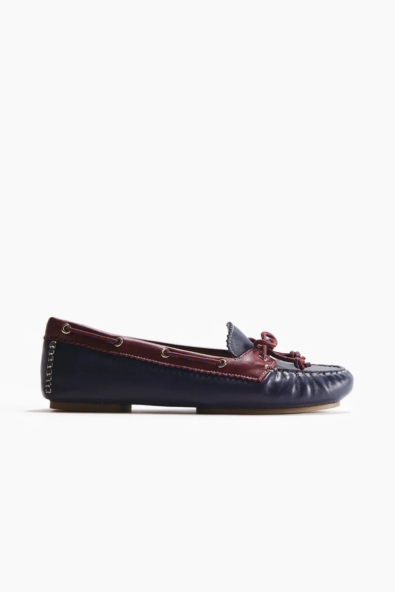 H&M Leather deck shoes