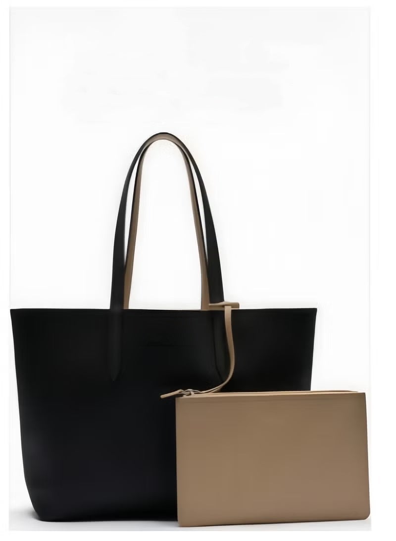 Women's Double sided Two tone Large Capacity Handbag, Fashionable Multi functional, Camera Bag - Image 1