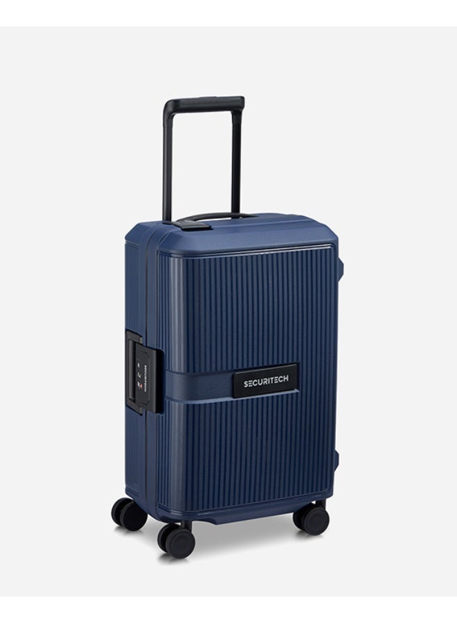 DELSEY Securitech Stone by Delsey Paris 55cm Hardcase Cabin Suitcase 4 Double Wheels - Navy - Image 2