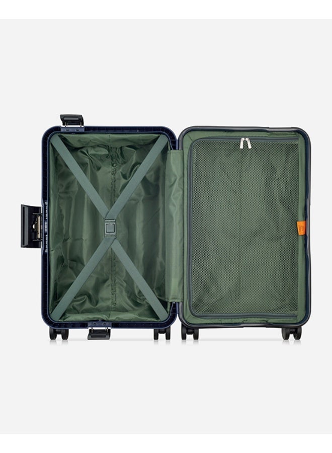 DELSEY Securitech Stone by Delsey Paris 55cm Hardcase Cabin Suitcase 4 Double Wheels - Navy - Image 3