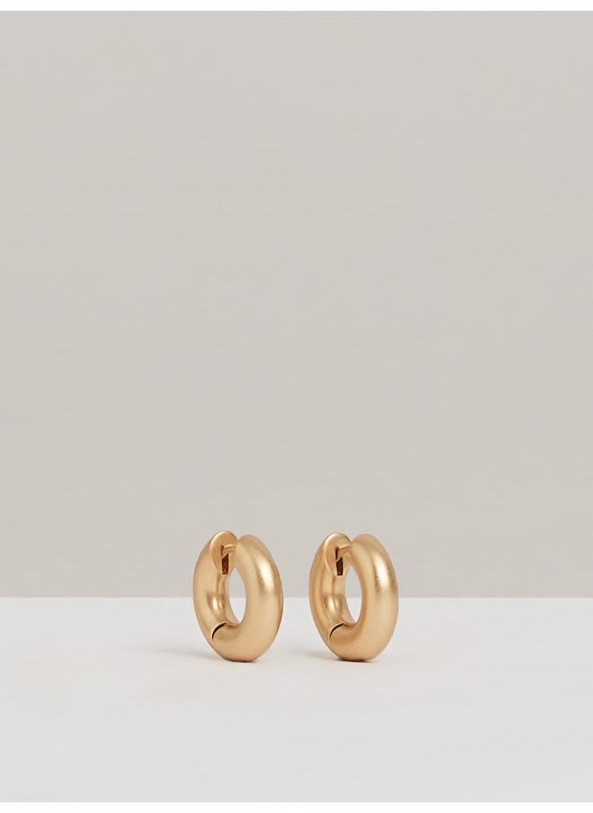 REISS Olivia: Plain Huggie Earring  - Image 1