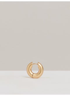 REISS Olivia: Plain Huggie Earring  - Image 2