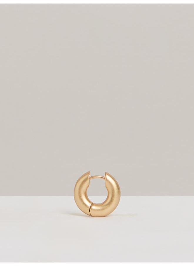 REISS Olivia: Plain Huggie Earring  - Image 2