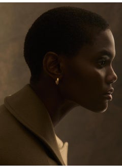 REISS Olivia: Plain Huggie Earring  - Image 5