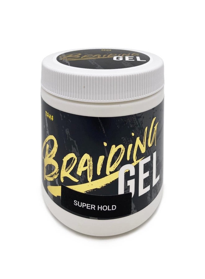 Taha Braiding Gel Super Hold - Softening, Smoothing, Special Formulated with Natural Ingredients, 16 Oz (Pack of 1)