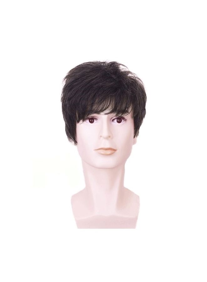NIBEMINENT Fluffy Hair Wig Black - Image 1