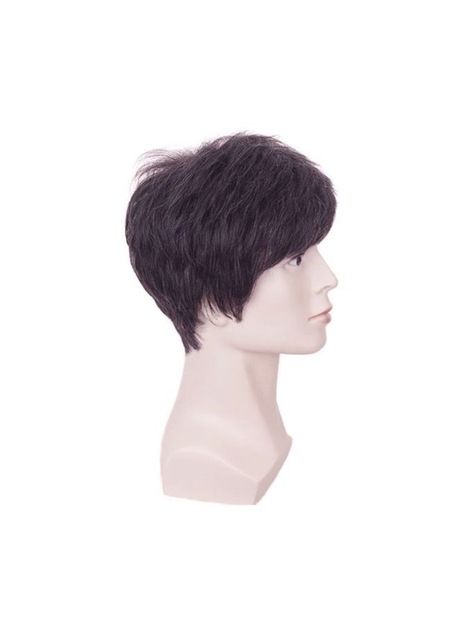 NIBEMINENT Fluffy Hair Wig Black - Image 3
