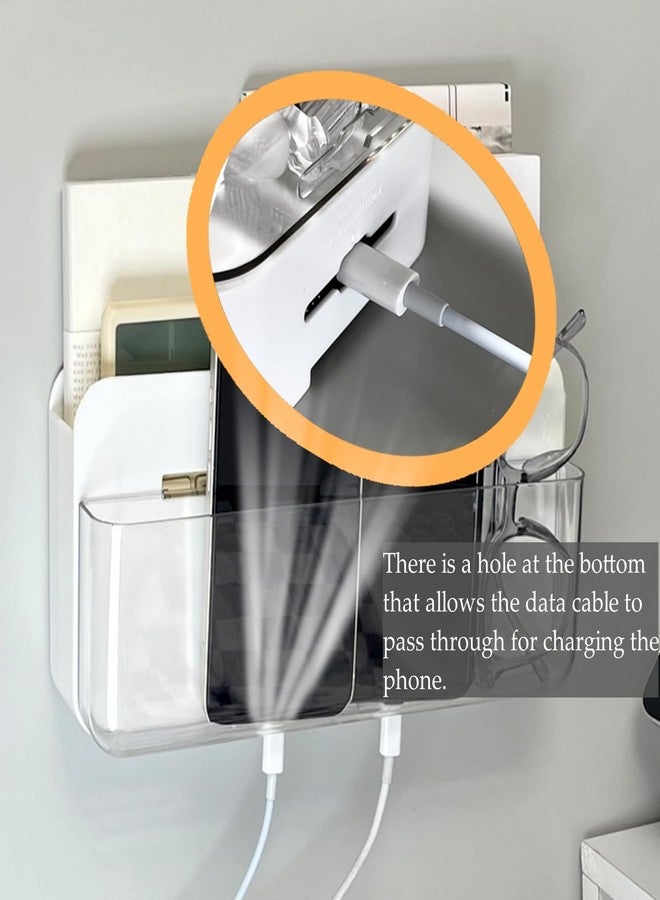 Zdesign ديكورات غرف Zdesign للفتيات والفتيان المراهقين، أرفف عائمة للجدران، ديكور غرفة النوم، ديكور جمالي، مستلزمات غرف سكن الطالبات GHuys، منظم أرفف مثبت على الحائط بجانب السرير لأجهزة التحكم عن بعد والهاتف و RV. - Image 4