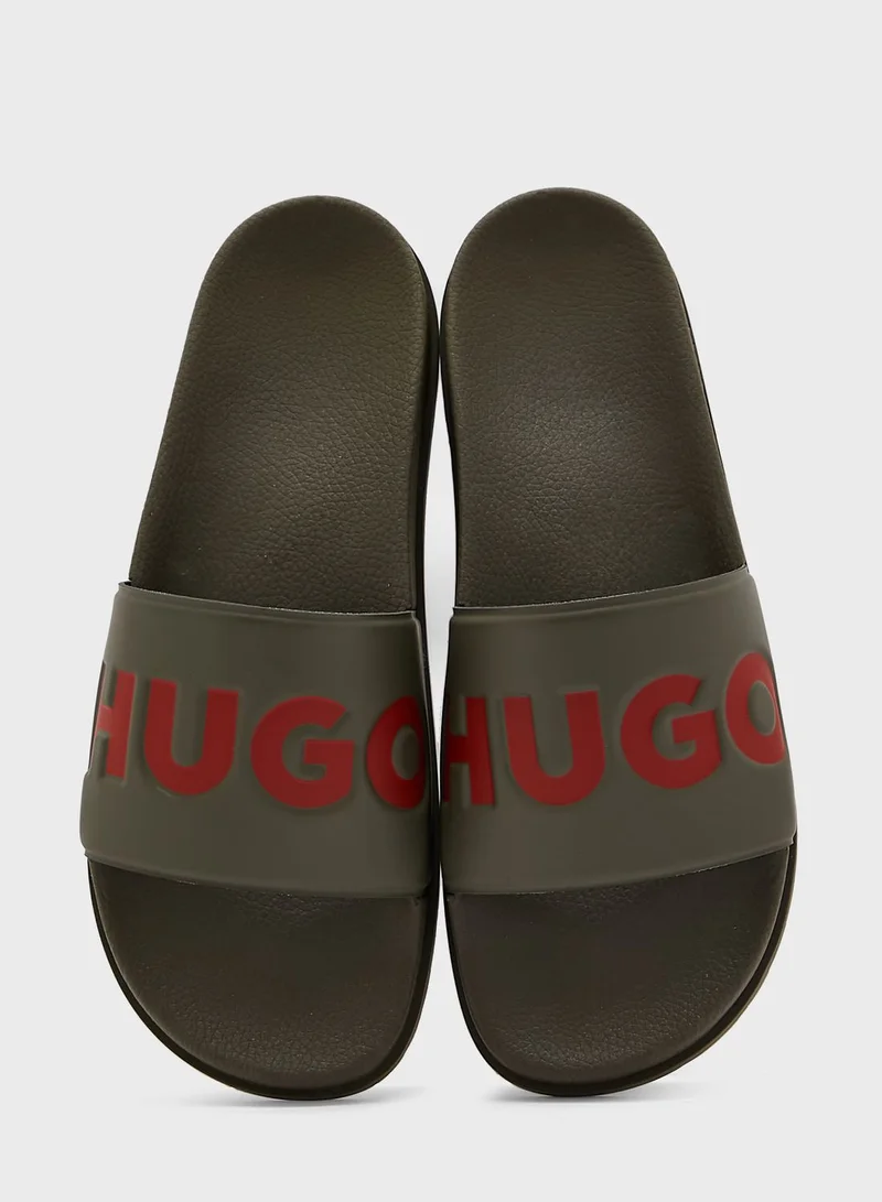HUGO One Strap Flip Flops