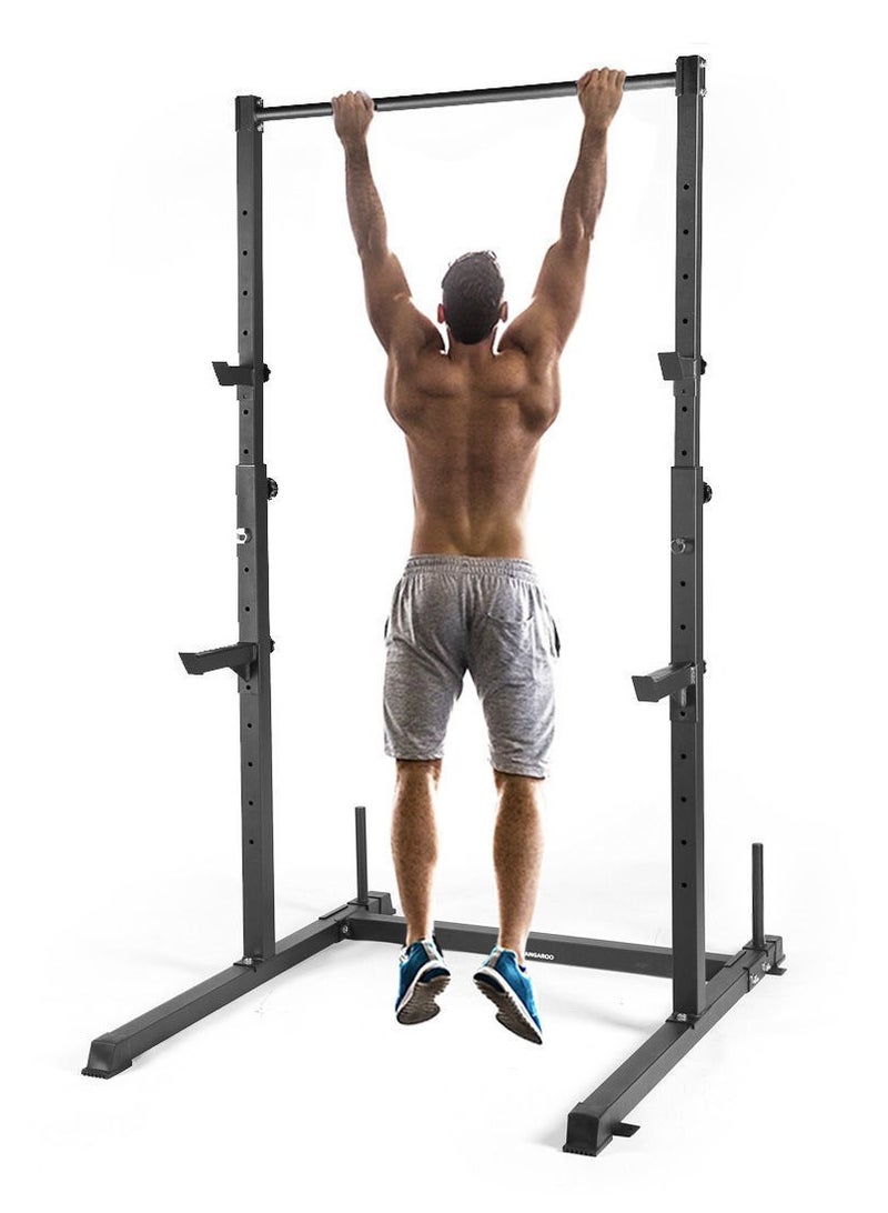 كانجرو مسند تمارين السكوات – معدات رياضية متينة للمنزل والصالة لتقوية الساقين، تمارين السكوات باستخدام وزن الجسم، أمان واستقرار - Image 5