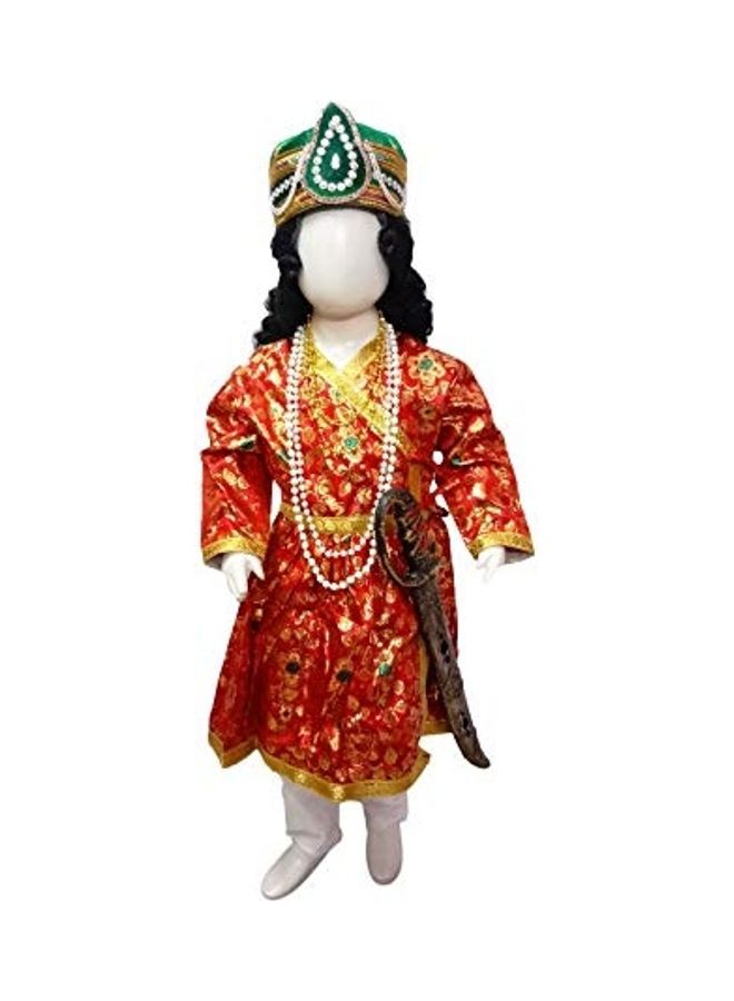 NIBEMINENT Mughal Emperor Sultan Fancy Dress Costume - Image 1