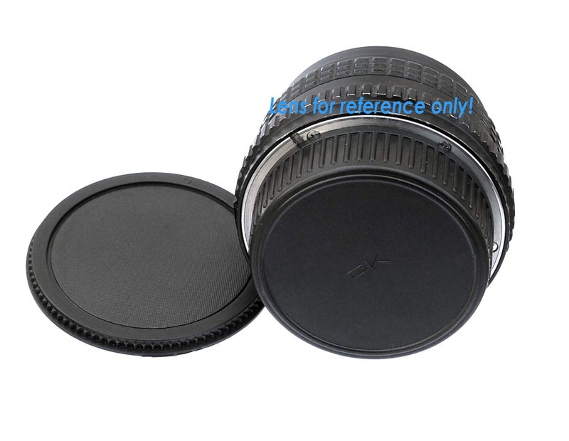 Fotasy (3 عبوات) غطاء عدسة خلفي لعدسات بناتكس K، غطاء عدسة PK، غطاء خلفي لعدسات Kmount، غطاء جسم الكاميرا PK لعدسات بناتكس K K-70 K-1 K-3 II K-S2 K-S1 K-3 K-50 K-30 K-5 IIs K-5 II K-5 K-500 K-50 K-30 K-x K-7 K-m - Image 2