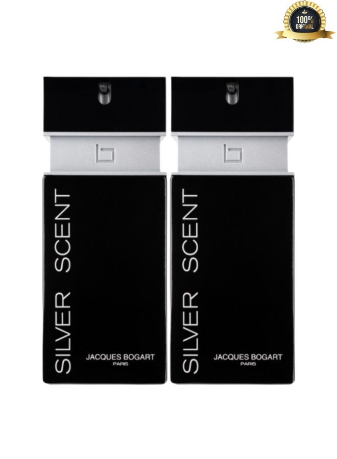 جاك بوغارت 2 قطع عطر سلفر سينت 100مل - Image 1