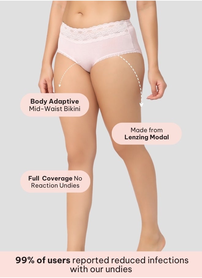 Intimate Queen Modal Bae Luxe Hipsters – Buttery Modal Bliss, Naturally Cooling | pH Balanced for Sensitive Skin  - Image 3
