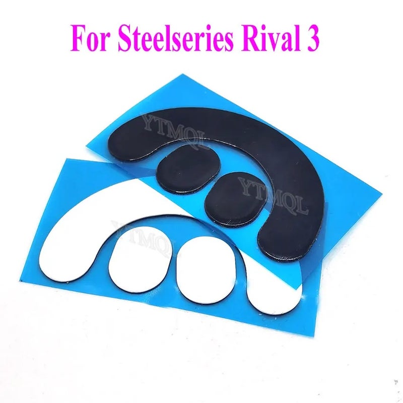 ألعاب الخط الساخن ماوس Hotline Games Competition Level Mouse Feet Skates for SteelSeries Rival 3 Gaming Mouse, 1-10 Sets - Image 3