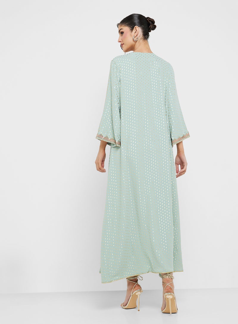 Khizana Embroidered Jalabiya - Image 2