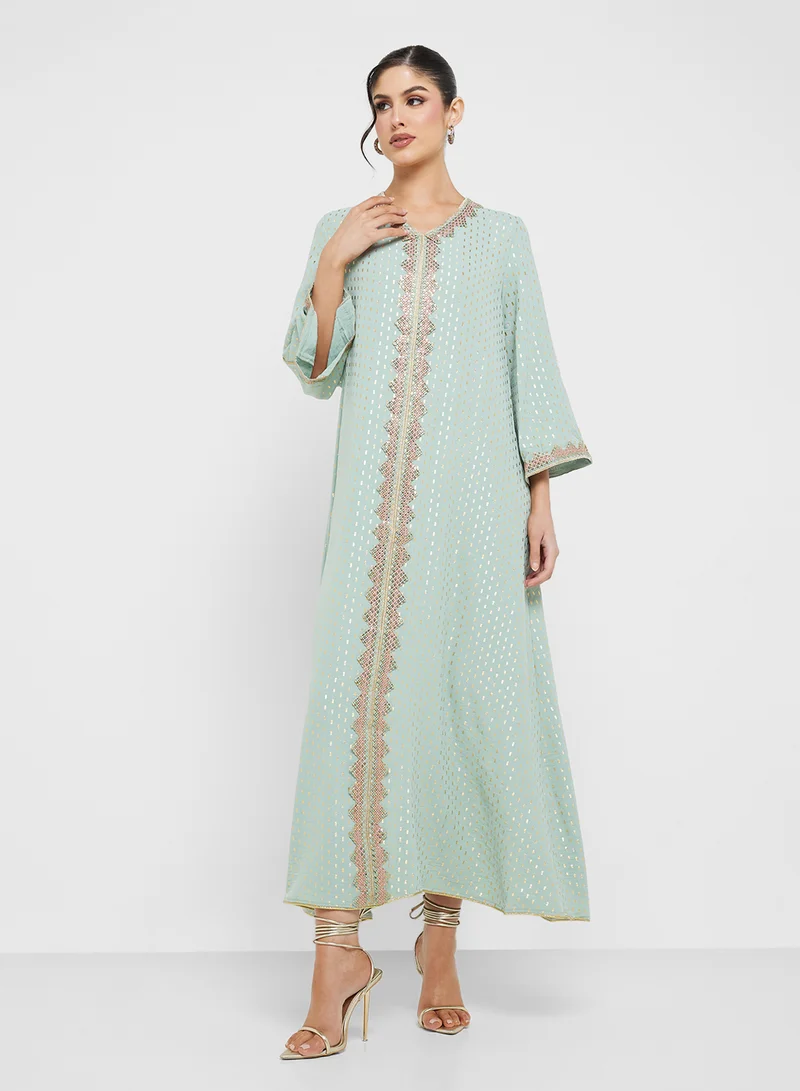 Khizana  Embroidered Jalabiya for Women | Best Price UAE