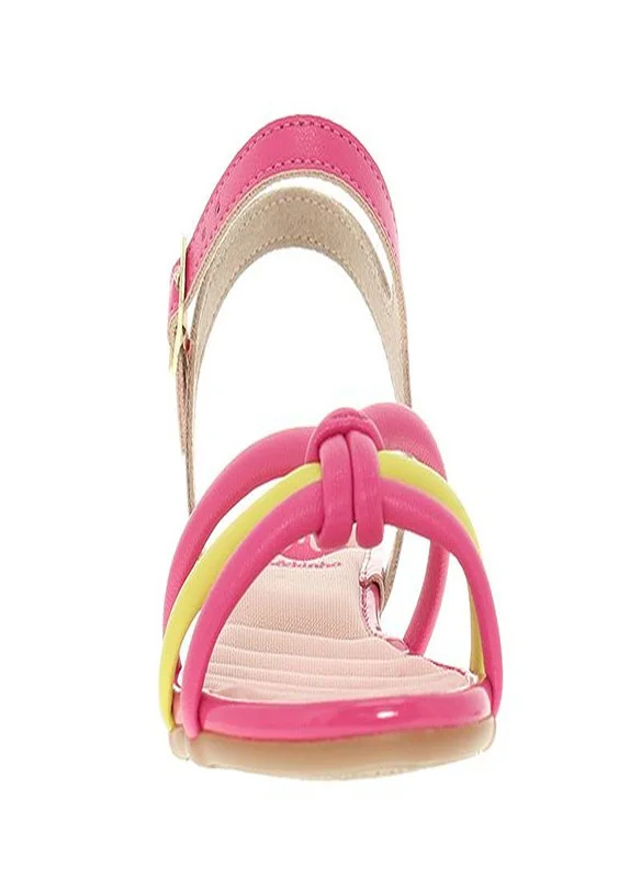 MOLEKINHA MOLEKINHA Sandals with Back strap For Junior Girls, Pink