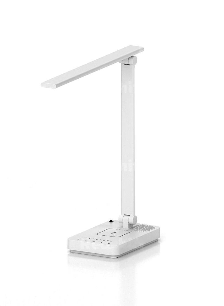 إيكوانتو مصباح طاولة مكبر صوت القرآن ضوء ناعم مع تطبيق شحن لاسلكي للهاتف - Image 2