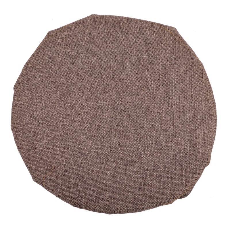 Coffee Telescoping Stool with Padded Seat Cushion for Camping and Outdoor Use - Image 2