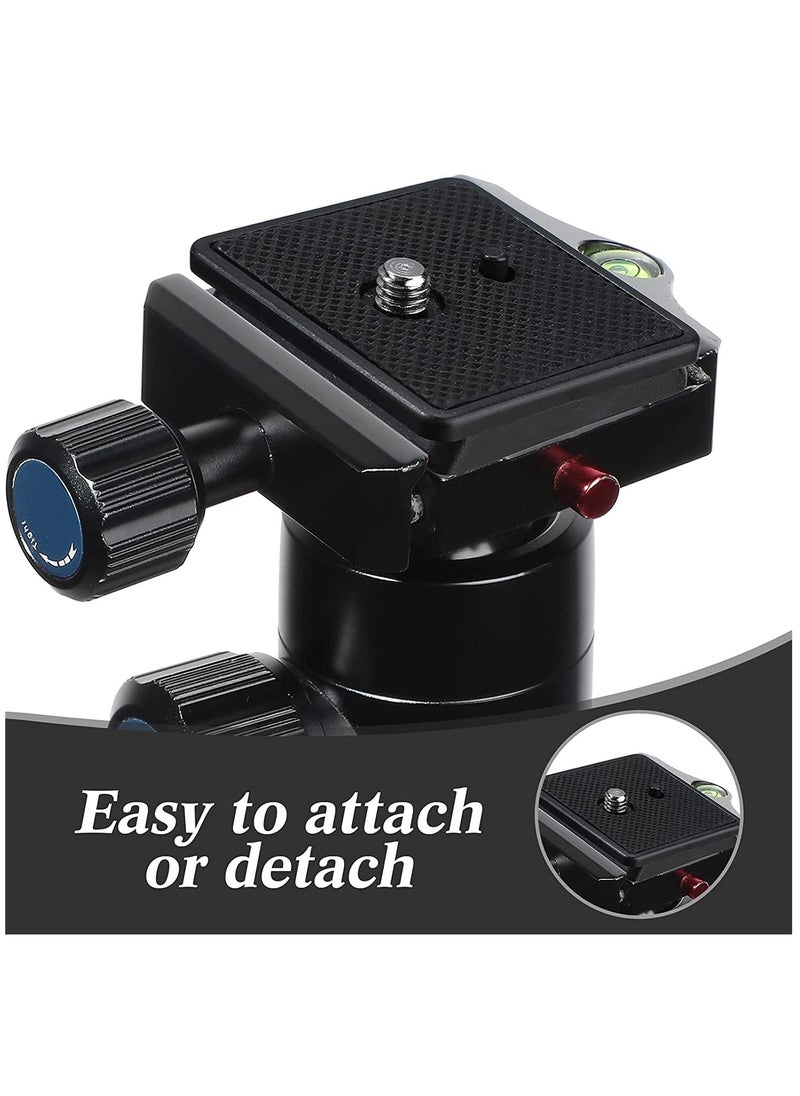 Generic - 41 mm QR Release Plate Camera Tripod Ball Head Quick Release Plate Replacement Compatible with Ambico V-0552 V-0554, Sunpak 7500 Pro 7500tm 7575, Kalimar Pro-tech V-40(2 Pieces) - Image 1
