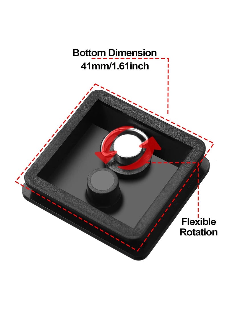 Generic - 41 mm QR Release Plate Camera Tripod Ball Head Quick Release Plate Replacement Compatible with Ambico V-0552 V-0554, Sunpak 7500 Pro 7500tm 7575, Kalimar Pro-tech V-40(2 Pieces) - Image 1