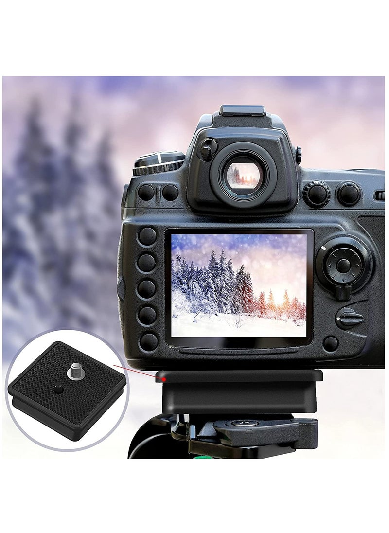 Generic - 41 mm QR Release Plate Camera Tripod Ball Head Quick Release Plate Replacement Compatible with Ambico V-0552 V-0554, Sunpak 7500 Pro 7500tm 7575, Kalimar Pro-tech V-40(2 Pieces) - Image 1