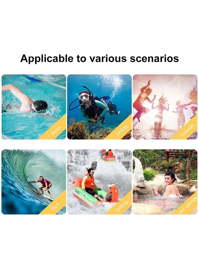 PULUZ For iPhone 16 Pro Max PULUZ 40m/130ft Waterproof Diving Case Photo Video Taking Underwater Housing Cover (Transparent) - Image 5