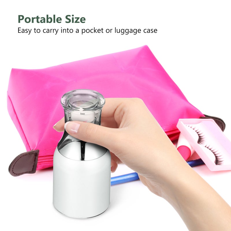 3 Pcs Airless Pump Vacuum Bottles Cosmetic Makeup Empty Storage Containers for Lotion Cream Foundation - Image 2