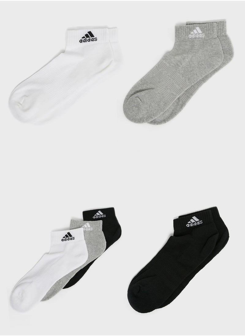 Adidas - 3 Pack Ankle Socks - Image 1