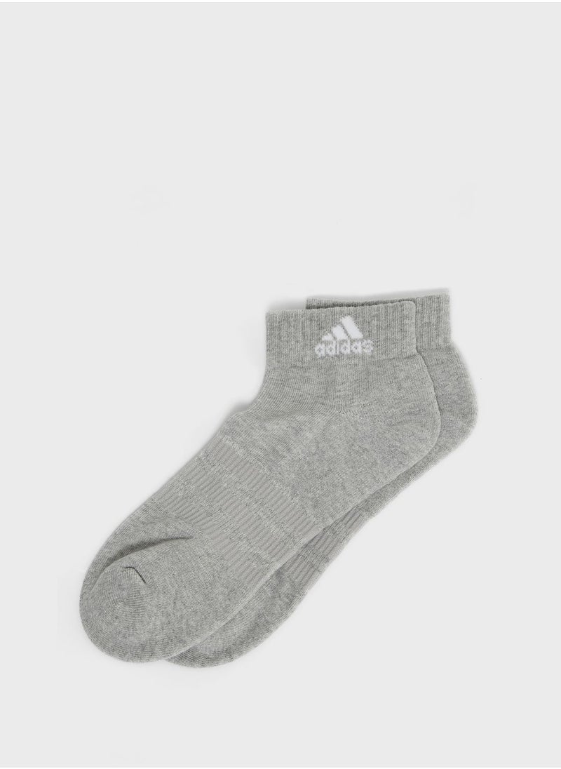 Adidas - 3 Pack Ankle Socks - Image 1