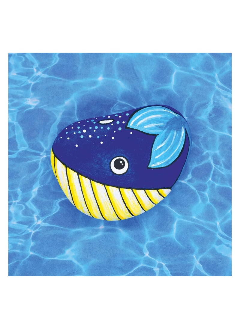 هينكلر أفضل مجموعة طلاء صخري على الإطلاق - Super Zap! | مجموعة كاملة من الأعمال الفنية الصخرية التي يمكنك صنعها بنفسك مع دهانات وفرش وإكسسوارات نابضة بالحياة | مجموعة الحرف اليدوية الممتعة للأطفال والكبار - Image 5