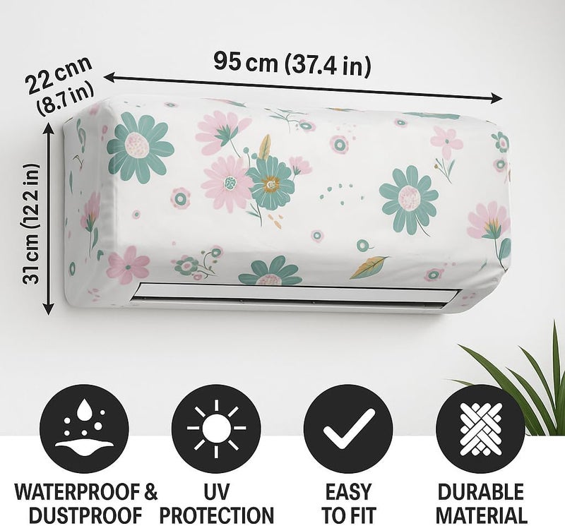 BS B&S Waterproof PEVA Air Conditioner Cover - Image 3