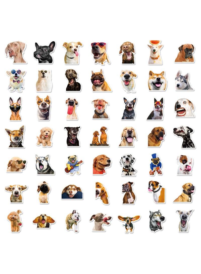 ORAINBOW 100Pcs Cute Dog Stickers for Water Bottles Vinyl Waterproof Funny Dog Stickers for Kids Teens Many Kinds of The Dog Stickers Decals for Dog Lovers Laptop Hydro flask Scrapbooking Journaling - Image 2