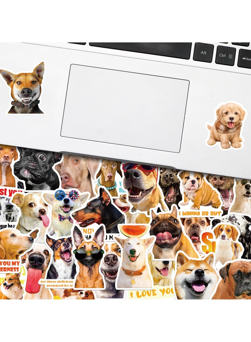 ORAINBOW 100Pcs Cute Dog Stickers for Water Bottles Vinyl Waterproof Funny Dog Stickers for Kids Teens Many Kinds of The Dog Stickers Decals for Dog Lovers Laptop Hydro flask Scrapbooking Journaling - Image 4
