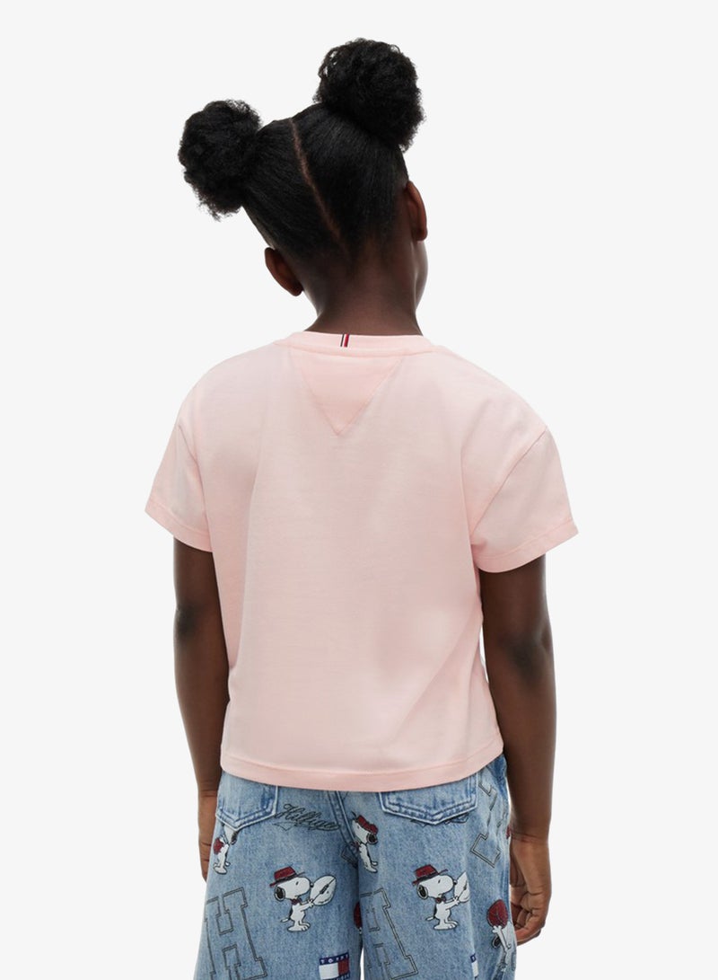 TOMMY HILFIGER PeanutsÂ® Flag Graphic Relaxed T-Shirt - Image 2