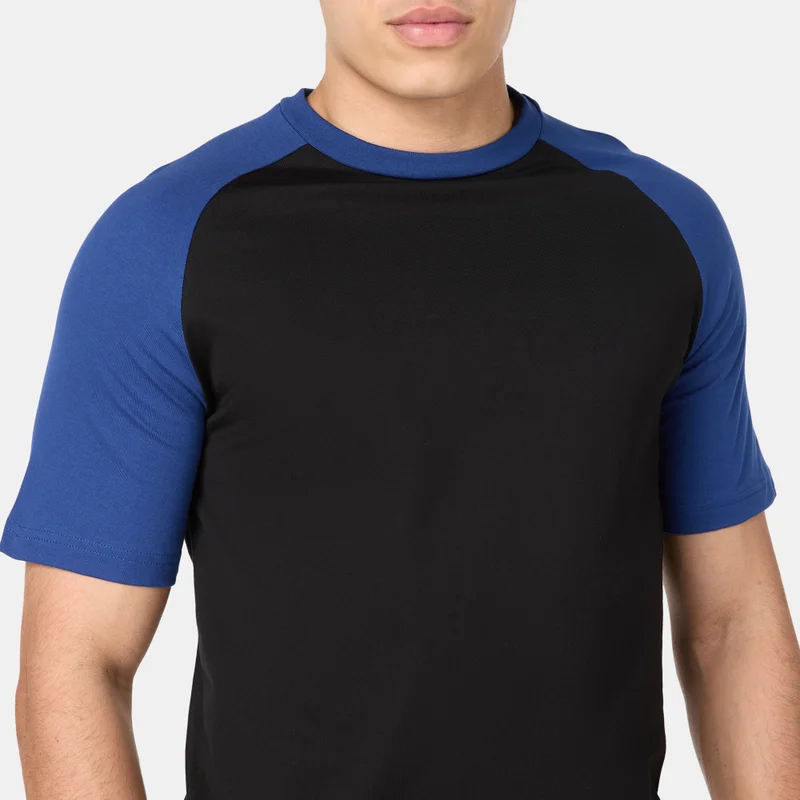 Sun and Sand Sports Black Men's Raglan T-Shirt for Men | Best Price UAE
