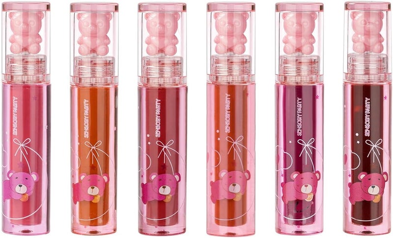 Bear Bear Bearkeep Lip Oil Gloss NonStick Hydrating Plumping Glow Oil Set