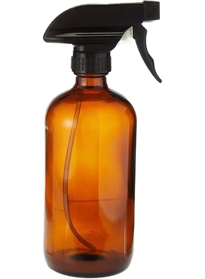Blush Brown Glass Spray Bottle With Plastic Diffuser 250Ml 7.5X7.5X 22.50 Cm Set/4 - Image 1