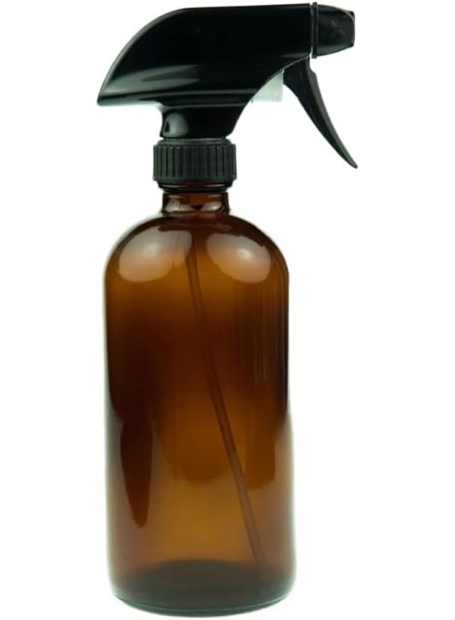 Blush Brown Glass Spray Bottle With Plastic Diffuser 250Ml 7.5X7.5X 22.50 Cm Set/4 - Image 2