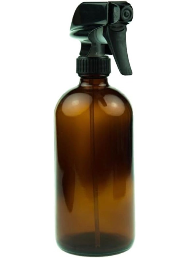 Blush Brown Glass Spray Bottle With Plastic Diffuser 250Ml 7.5X7.5X 22.50 Cm Set/4 - Image 3