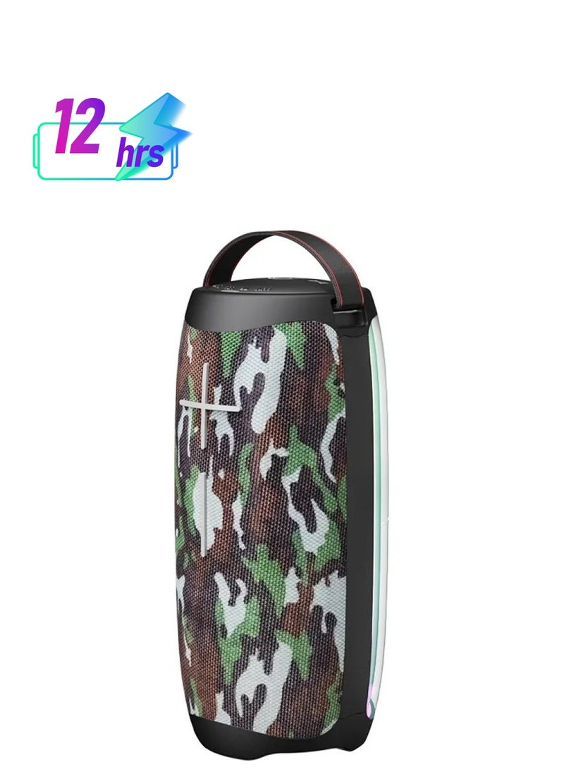 ساناج Sanag V10S PRO 10W 2.1 قناة مكبر صوت بلوتوث لاسلكي LED ضوء ديناميكي TWS Bass Speaker - Image 1