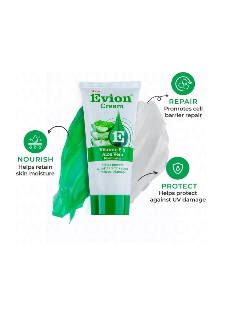ايفيون كريم كريم مرطب بفيتامين E والصبار من إيفيون - 60 جم - Image 5