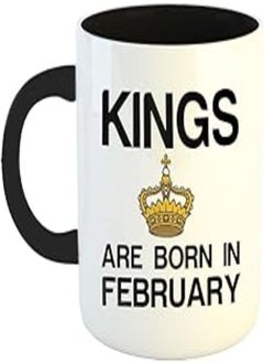 Printed Ceramic Coffee Mug, February Birthday Wishes, Kings are Born in February, Gifts for Him, Gift for Boyfriend, Gift for Husband, Gift for Father/Son - pzsku/Z72BD4C7DCB0C8C0F0BFCZ/45/_/1723238329/655c2293-31dd-4455-b8b6-2498e7e24352